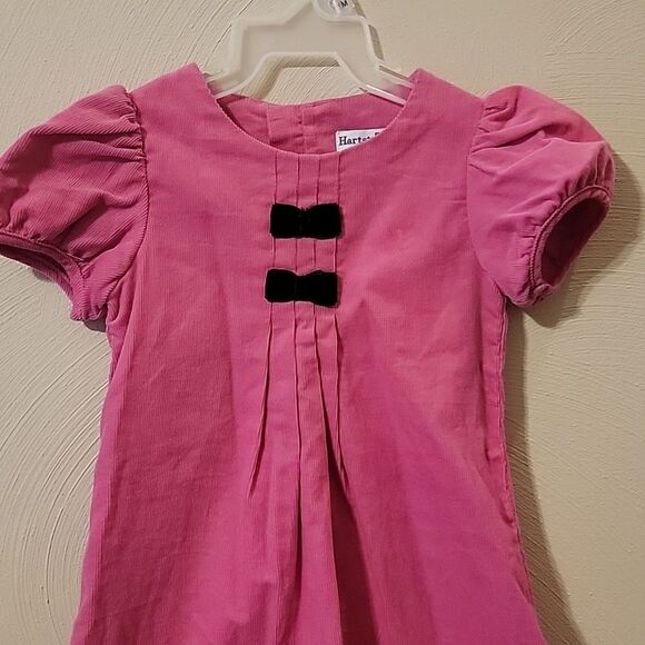 HARTSTRINGS BABY PINK CORDUROY DRESS WITH CUPCAKES ON HEM, SIZE 12 MONTHS - Picture 2 of 11